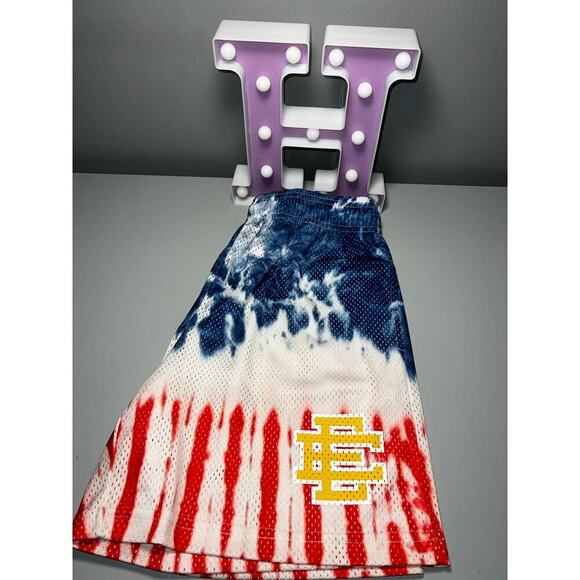 Eric Emanuel Fireworks July 4th Shorts Sz M - Picture 2 of 5